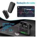 SoundMax Dual - Microfone Sem Fio Lapela Ulanzi J12 para Gravações e Lives