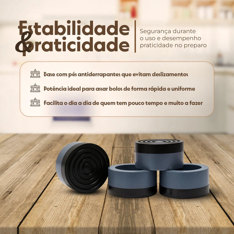 Mini Máquina De Fazer Bolos Elétrica Portátil 220V
