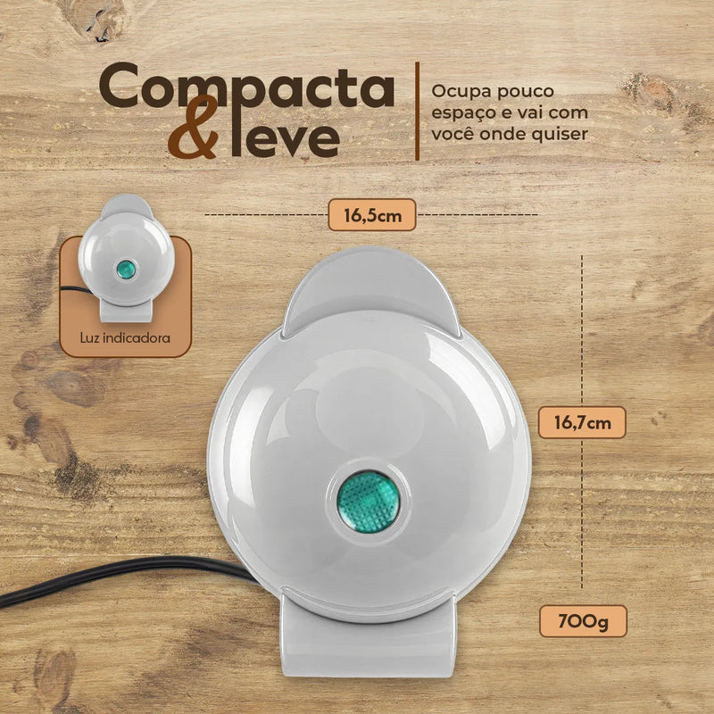 Mini Máquina De Fazer Bolos Elétrica Portátil 220V