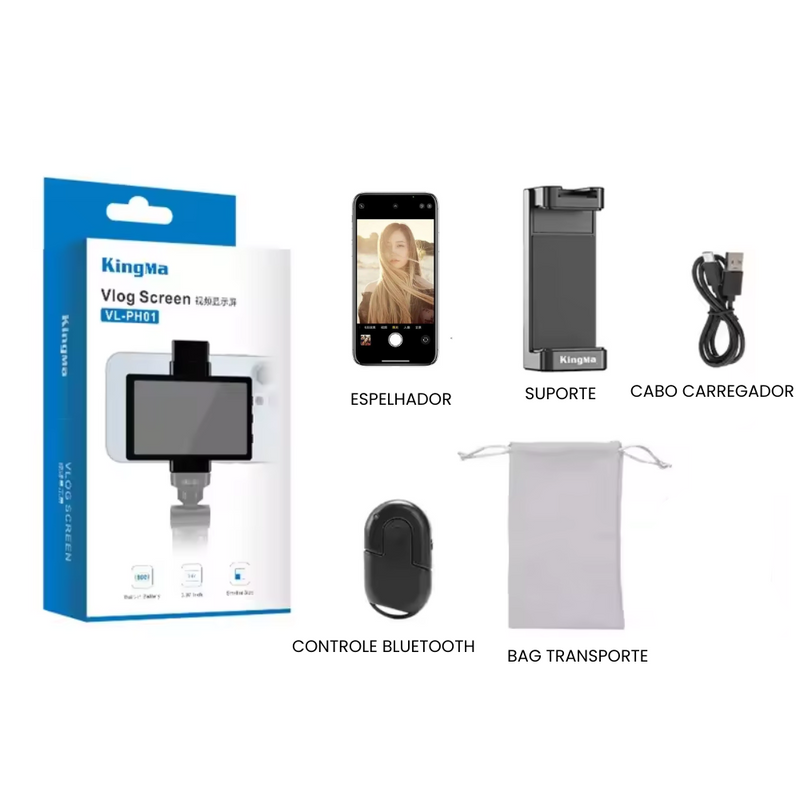 Screen Hub - Espelhador de Tela Portátil Wi-Fi para Celular