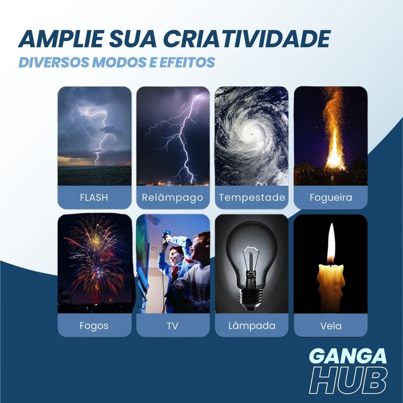 LumiNova- Potência e controle total na sua iluminação