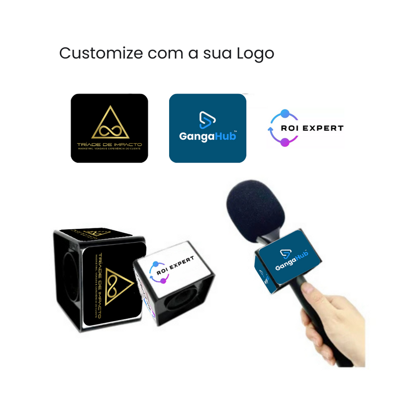 MicMaster Pro - Adaptador de Microfone para Entrevista