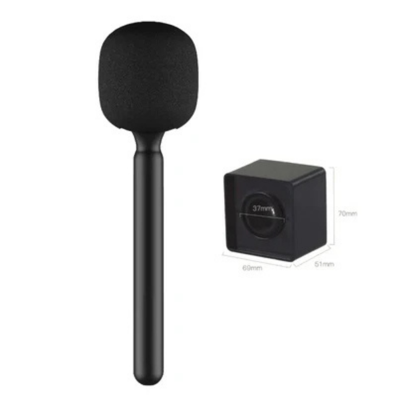 MicMaster Pro - Adaptador de Microfone para Entrevista