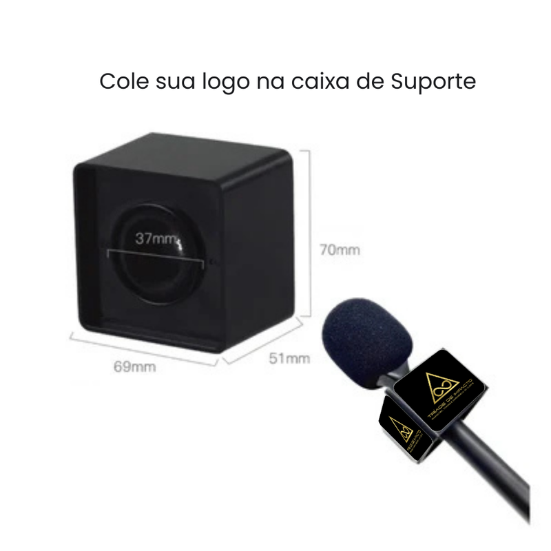 MicMaster Pro - Adaptador de Microfone para Entrevista