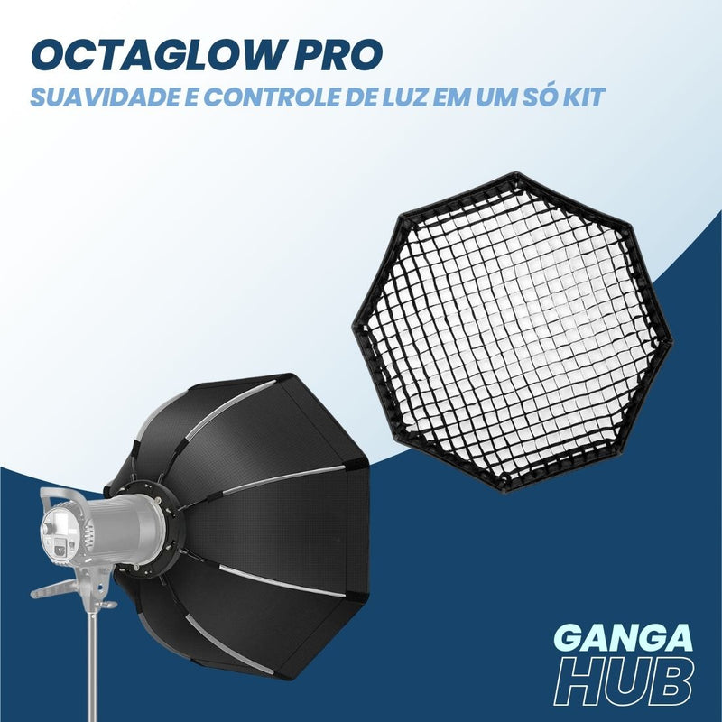 OctaGlow Pro – Suavidade e controle de luz em um só kit