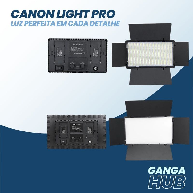 Painel Glow PRO - Iluminação ajustável com potência e controle