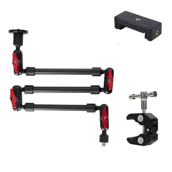 ProArm Flex - Braço Articulado Universal para Smartphones, GoPro e Câmeras DSLR