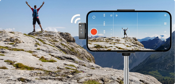 ProMic X - Microfone de Lapela Tecnologia 2.4G para iPhone e Android com Cancelamento de Ruído