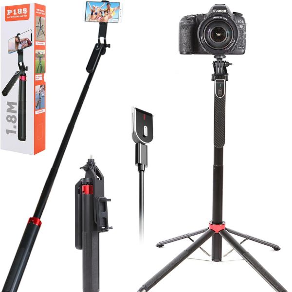 Tripé RoiStar Pro 360 - Controle Total na Captura de Cada Momento