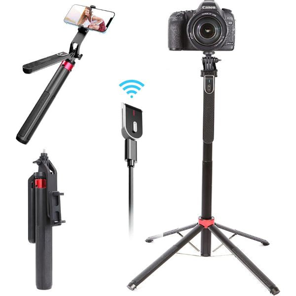 Tripé RoiStar Pro 360 - Controle Total na Captura de Cada Momento