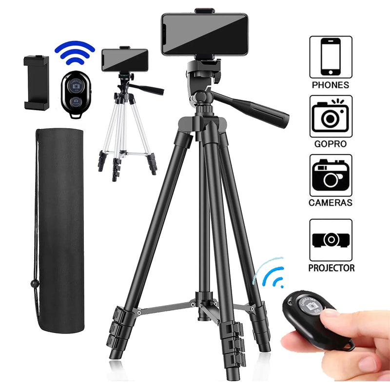 Tripé Octo 360 para teleprompter 1,30CM - Com Controle Bluetooth SUPER OFERTA