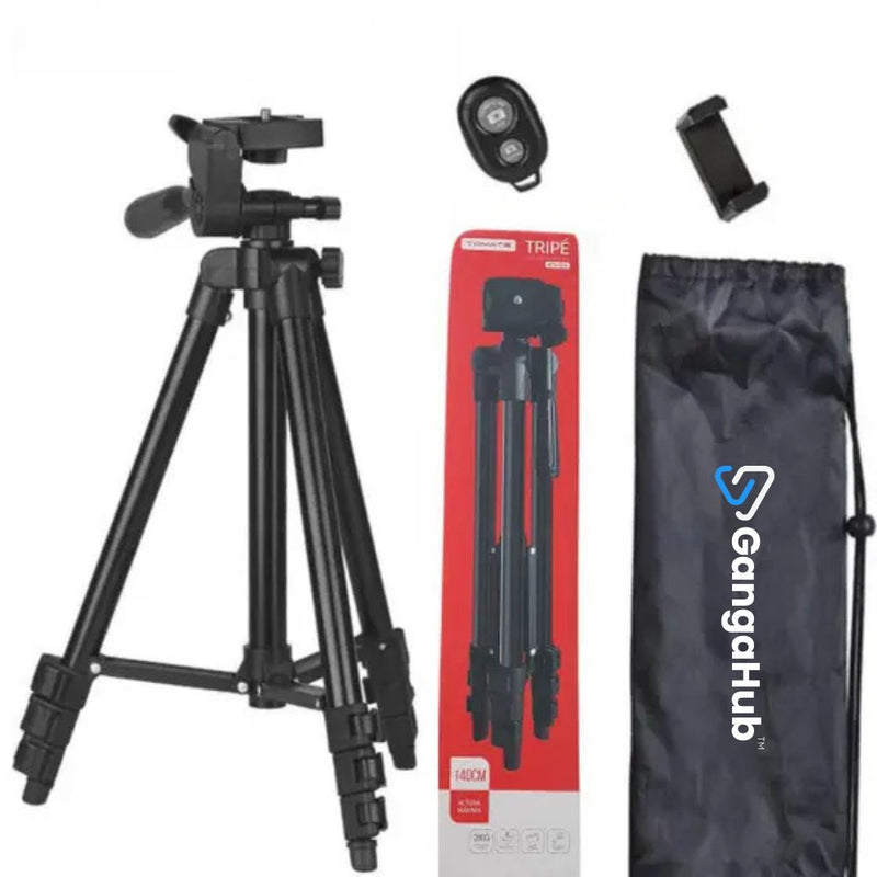Tripé Octo 360 para teleprompter 1,30CM - Com Controle Bluetooth SUPER OFERTA