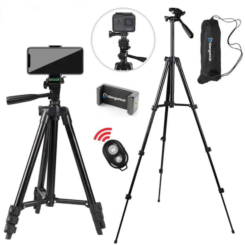 Tripé Octo 360 para teleprompter 1,30CM - Com Controle Bluetooth SUPER OFERTA
