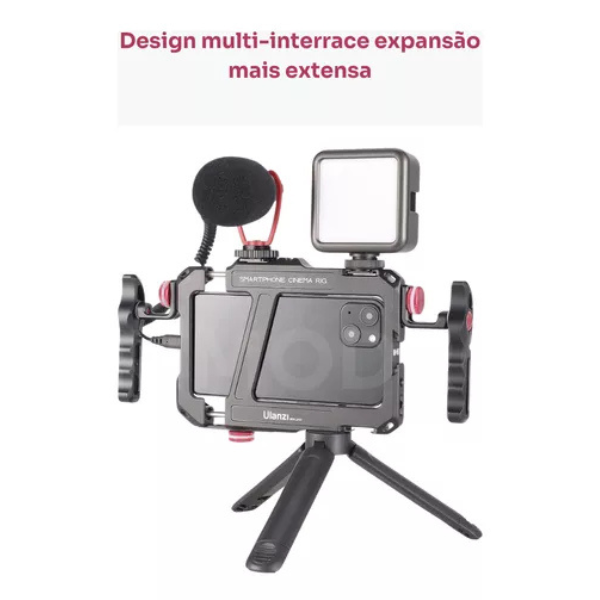 Ulanzi Lino Pro Cage - Gaiola Universal para Gravação e Conteúdo