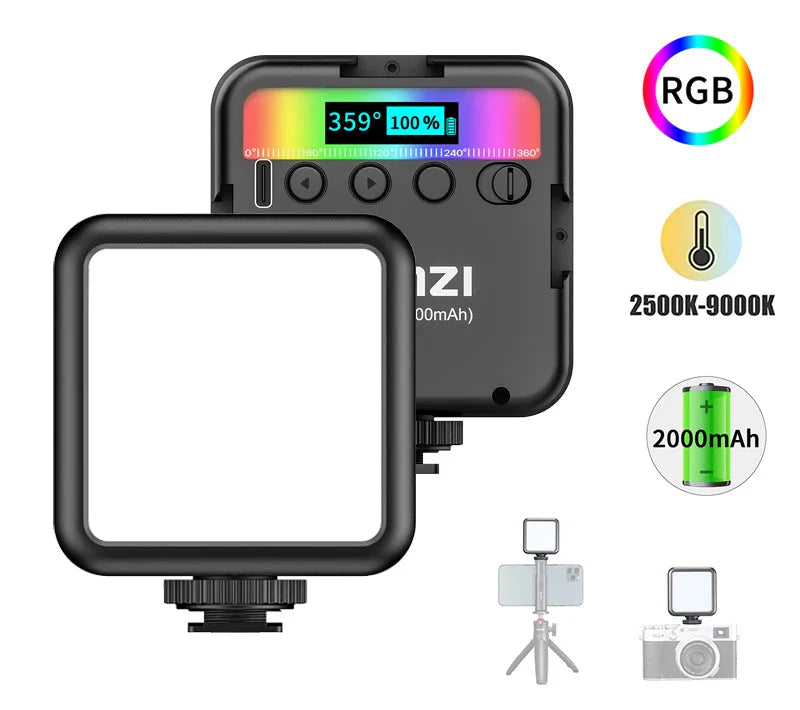 Ulanzi VL49 Full Color - LED RGB Versátil para Todas as Produções