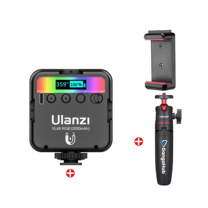 Ulanzi VL49 Full Color - LED RGB Versátil para Todas as Produções