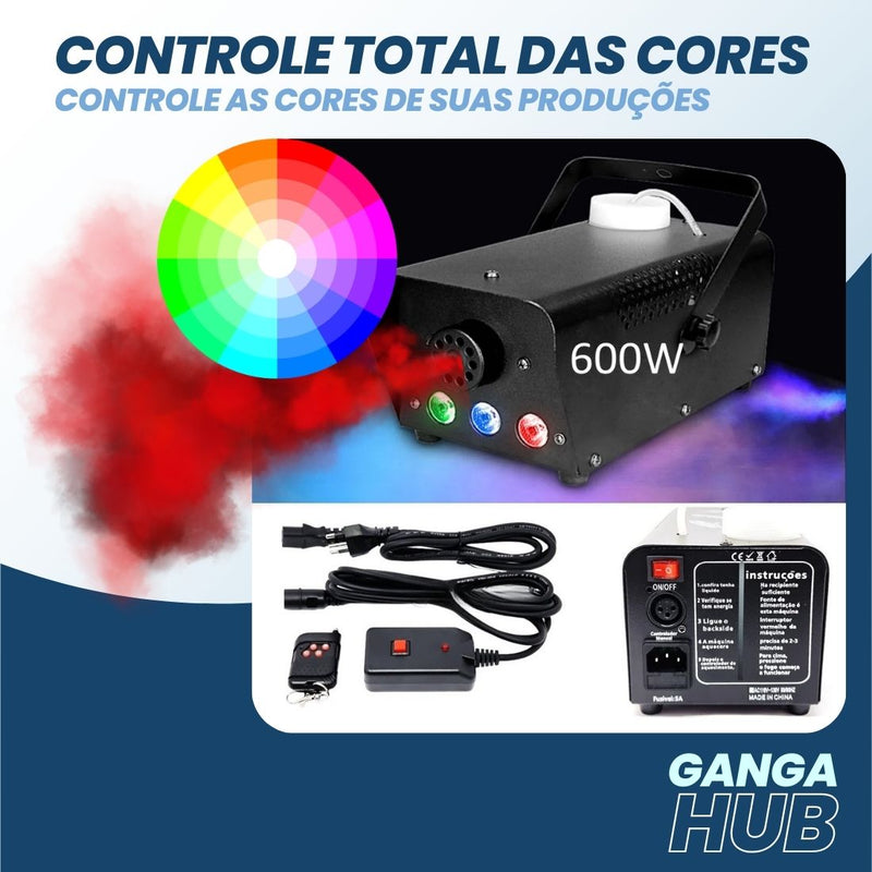 VaporBlast RGB - Atmosfera intensa com controle total